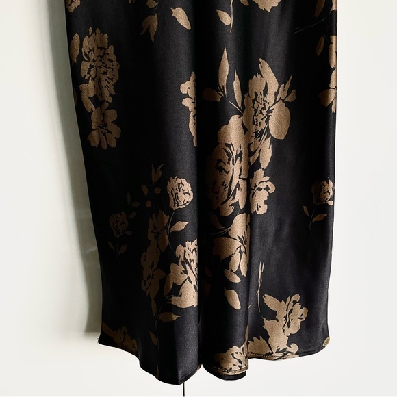 Quince 100% Washable Silk Mini Slip Dress in Caper Eclipse Size S NWT - Picture 9 of 12